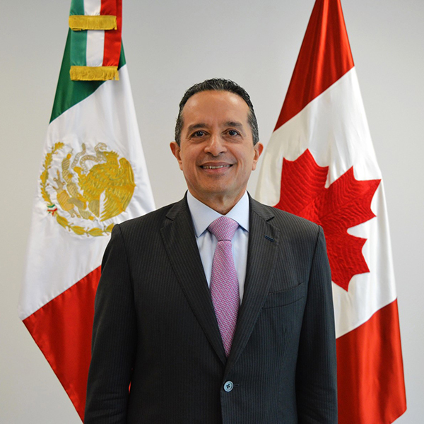 Carlos Joaquin Gonzalez, Ambassador, Embassy of Mexico